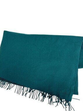Hermes Cashmere Scarf Green